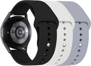 Montre connectée sport 3 Pack Bracelet montre de sport en silicone souple