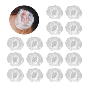 6 lots de 2 nettoie-oreilles de sécurité blanc plastique 14 cm