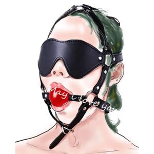 BDSM – jouets érotiques et Sexy, anneau rond Gag à bouche ouverte, harnais  médical 100% en