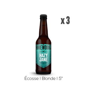BIERE Pack Bières Brewdog Hazy Jane - 3x33cl - 5%