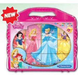 PUZZLE CLEMENTONI - Puzzle 12 Cubes - Disney Princesses -