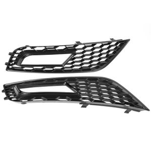 E90 E91 E92 E93 2004-2012 M3 Style A Ruellison 2X Garniture de Couvercle de Phare Antibrouillard de Pare-Chocs InféRieur de Calandre Avant de Voiture pour