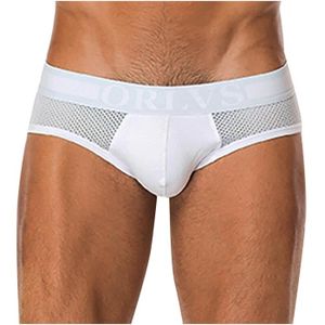 Hommes Slip 3/4 longs Doppelripp Blanc Taille 5-8 Hommes Slip 3/4 longs Doppelripp Blanc Taille 5-8