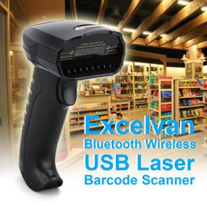 Excelvan Bp8150bl Bt Sans Fil Laser Scanner De Codes Barres