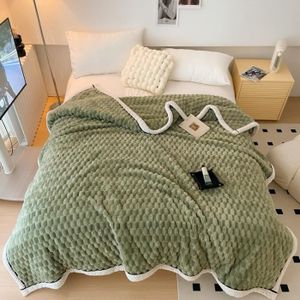 Sherpa Canape Couverture Polaire 180x240cm, Épaisse Warm Plaid Blanket Briebe Perle - | Leroy Merlin