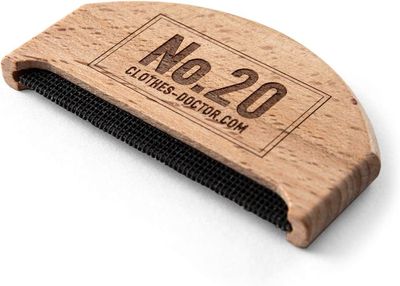 Lot de 3 peignes anti-bouloches en bois massif - Peigne en cachemire pour vêtements, laine et cachemire - Pour enlever les peluches et les peluches - Pour pulls, couvertures, matelas