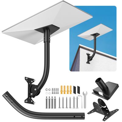 Support Mural Métallique Pour Starlink Gen 3 - Adaptateur Tube V3 Avec Cardan 360°