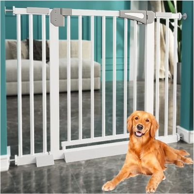 Porte Bebe Barriere de Porte de Securite Enfant Retractable 76 181cm Barrieres D escalier Montees Sous Pression pour Chiens Fe 566 Cdiscount