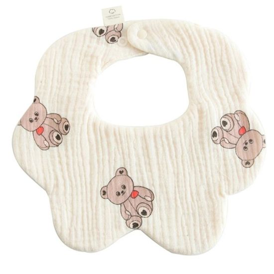 Bavoirs pour nouveau né, en tissu absorbant leau, Bandana pour enfants