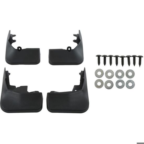 Garde-boue (bavettes) Pour Kia Rio IV (2018-2023) - Set De 4 Pièces (avant/arrière) En ABS - Protection Contre Graviers, Boue, Sel - Installation Adhésive Facile
