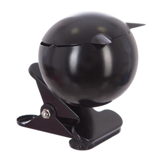 Cendrier Boule Atmosphera Pince Noir D9