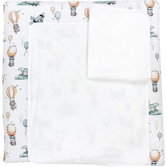 Langes En Mousseline Meyco Baby X Mrs. Keizer - 100% Coton Bio, Doux Et Absorbants | Pack De 3 | Gris