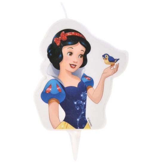Bougie D Anniversaire Princesses Disney Blanche Neige 6 X 7 3 Cm Achat Vente Pinata Cdiscount