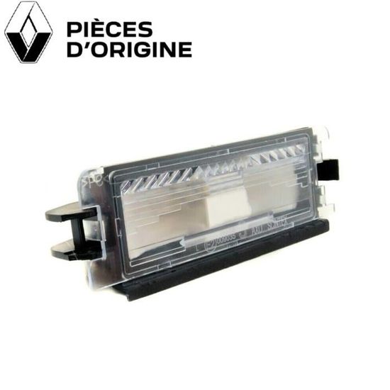 Kit De Réparation Faisceau électrique Pour Feu De Plaque D'immatriculation - Compatible Renault Clio 3, Mégane 2, Etc.