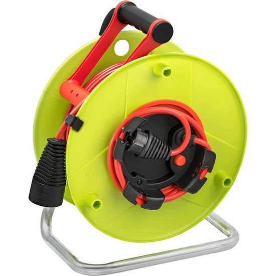 ENROULEUR DE CÂBLE COMPACT 15,0 M H05VV-F 3G1.5 TYPE E BRENNENSTUHL