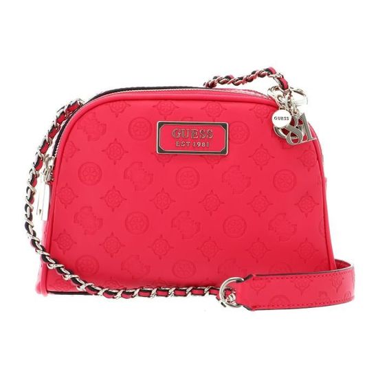 Guess logo love crossbody top 2025 zip