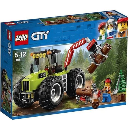 LEGO® City 60181 Le tracteur forestier