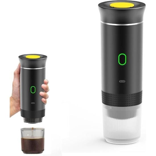 HANDPRESSO Cafetière Nomade Pour Capsules Compatibles Nespresso® Et Café Moulu