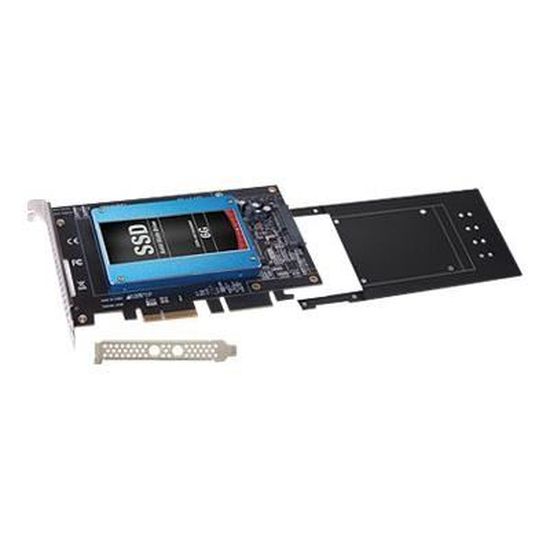 Carte adaptatrice PCI Express SATA 6 Gb/sec pour SSD 2,5" - Sonnet Tempo SSD