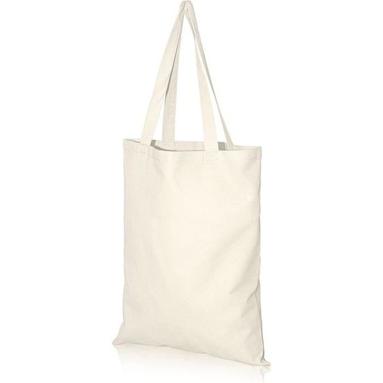 Lot De 16 Sacs Fourre-Tout En Toile Vierge Sumex - Polyester 35x40cm - Idéal Sublimation Et Pression à Chaud