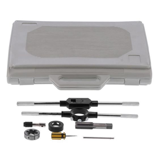 LYXDWRC 4 pièces G1/2 G1/4 G1/8 G3/8 Pouces filière de Filetage Ronde Matrice de Filetage for Tuyau d'eau Moule de Filetage usinage Outils de Filetage