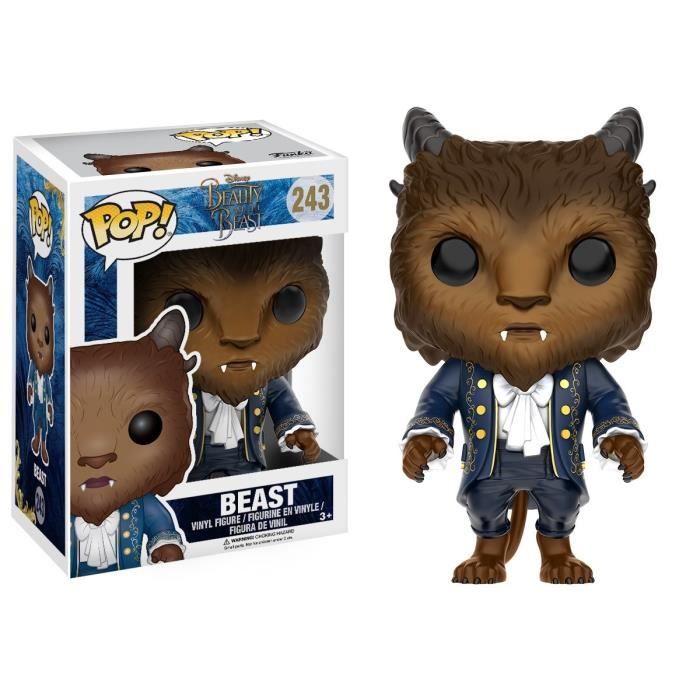 Figurine Funko Pop! Disney - La Belle et la Bête : La Bête - Cdiscount Jeux  vidéo