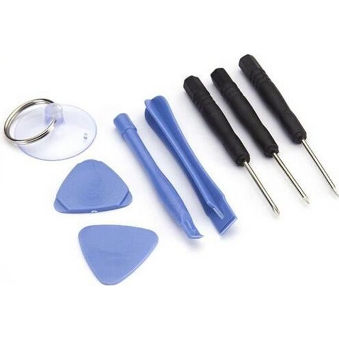 Kit d'outils 8 en 1 pour réparation smartphone
