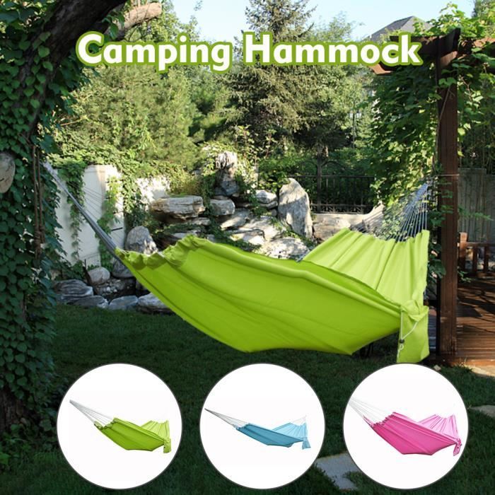 Prem Avec Sac De Rangement Extérieur Portable Léger Yard Jardin Camping Hamac Confort Intérieur Dormir Double Personne Chaise Susp