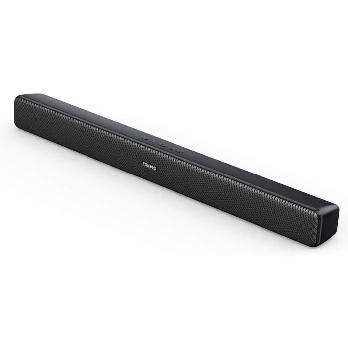 Barre de Son TV,SAKOBS Enceinte pour TV 29 Pouces 40W,Système de Son Surround Stéréo 80 dB,Barre de Son Bluetooth sans Fil,3 Modes d