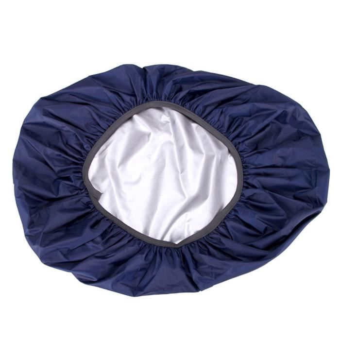 Sac Housse De Pluie 35-70L Protable Étanche Anti-larme Anti-UV Anti-UV Couverture De Sac À Dos pour Vieux bleu 55-60 litres (L)