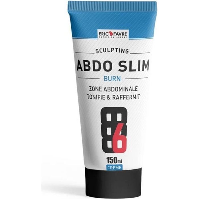 CREME Abdos Slim - Tonifie, Sculpte, Affine le Ventre - Laboratoire Français Eric Favre