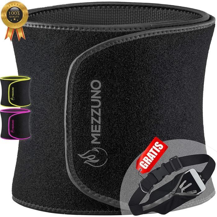 CEINTURE DE FORCE Ceinture de Sudation Homme et Femme Amincissante Abdominale Gaine Minceur Ventre Plat Soutien du Dos Effet 14