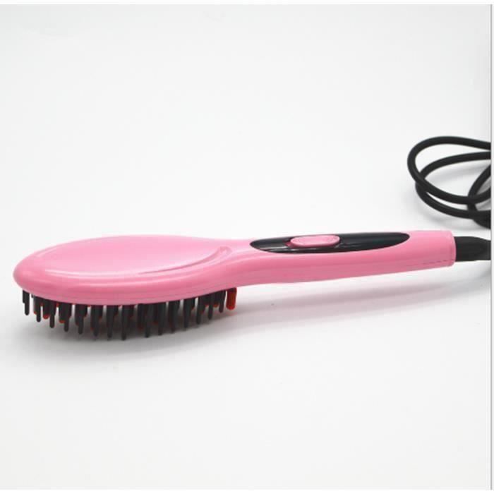 KING ESS® Brosse à lisser Fer à Lisser Lisseur cheve...-1219970