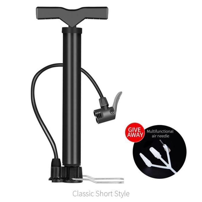 Style de couleur 1 Pompe à Main Haute Pression Pour Pneus de Moto, 140Psi, Gonfleur à Bille, Poignée en T, Ac