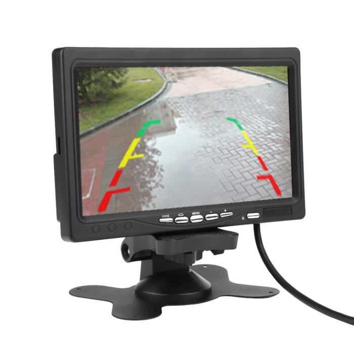 Ecran LCD TFT de caméra de recul de 7 pouces