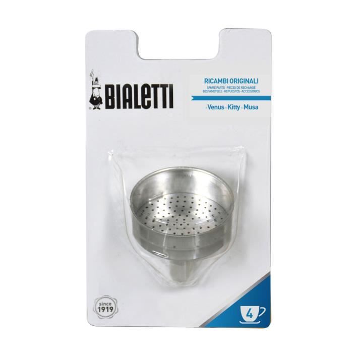 BIALETTI - BLISTER ENTONNOIR 4T VENUS NEURE Argent