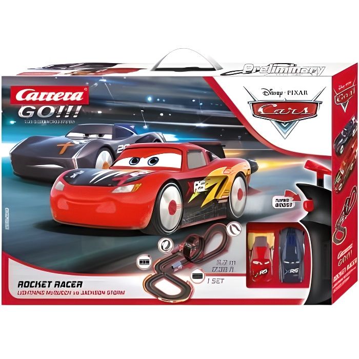 Carrera GO!!! 62518 Coffret Disney·Pixar Cars - Rocket Racer