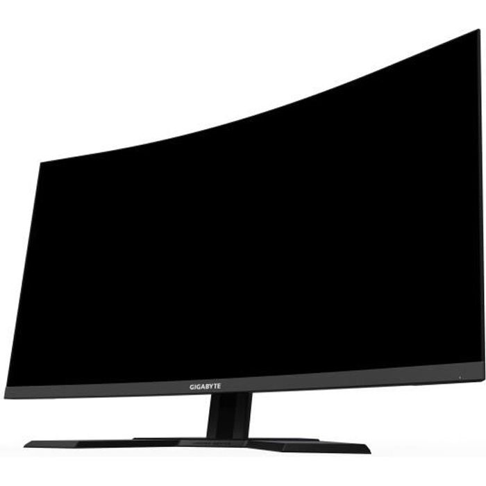 GIGABYTE G32QC - Ecran Gamer Incurvé 31,5- QHD - Dalle VA - 1ms (MPRT) - 165Hz - 2xHDMI/DP 1.2 - AMD FreeSync