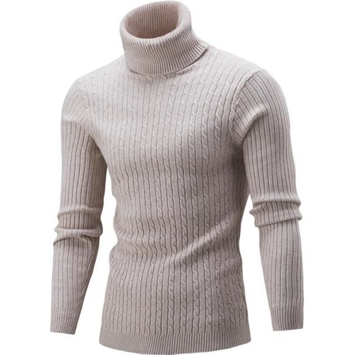 Pull homme Col roulé pull c M
