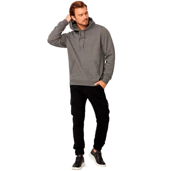 Sweat Guess Classic grey Gris Homme