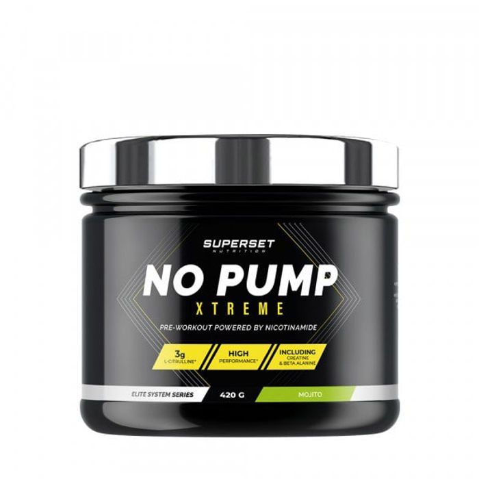 NO PUMP XTREME (420gr) | PreWorkout | Mojito | Superset Nutrition