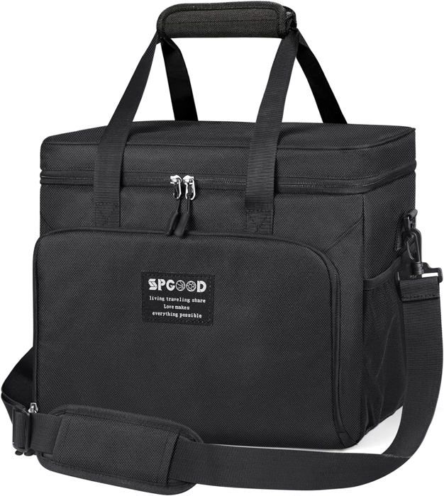 Sac à Dos Isotherme ToCi 16L Avec 6 Blocs Réfrigérants - Imperméable, Sangles Rembourrées | Pour Pique-nique, Camping, Randonnée, Plage