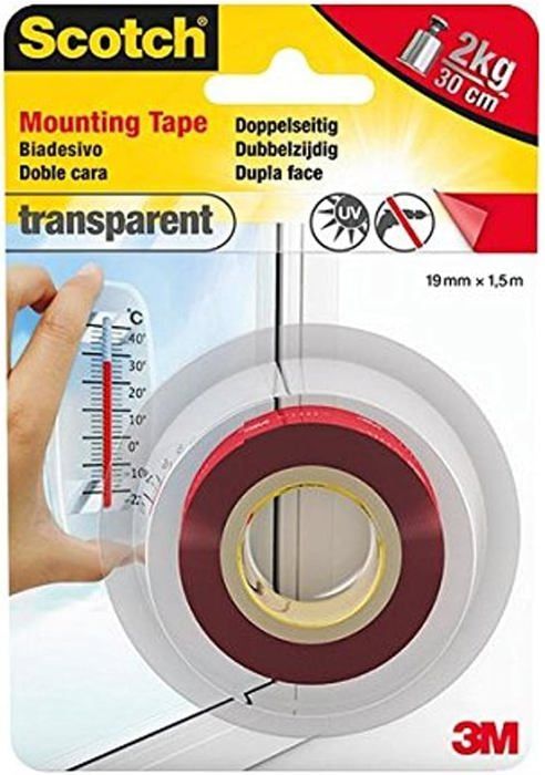 Ruban Scotch® pour réparation de livres, 1 rouleau de 38,1 mm x 13,7 m