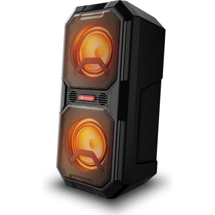 Enceinte Bluetooth - Motorola - ROKR 820 - 80W - Résistante à leau - Éclairage LED multicolore