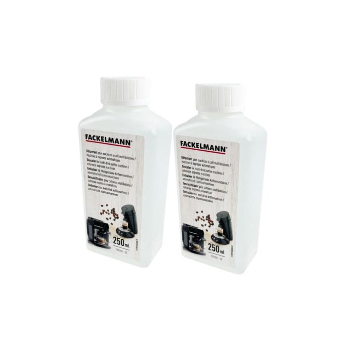 elfbar nachfüll pod läuft aus Ensemble de 2 Détartrants liquide pour machine à expresso et multi boisson 25  cl Fackelmann Petit Déjeuner