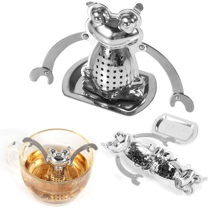 Tea Infuser Tea Infuser Stainless Steel Tea Filter Filter Diffuser Frog ...