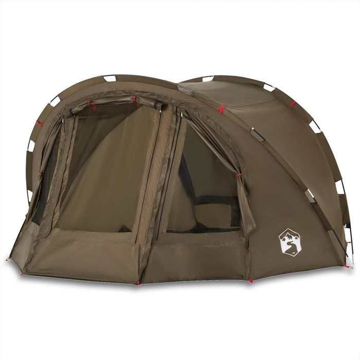 Tente de pêche 4 personnes vert olive imperméable--Mothinessto3614