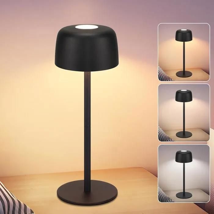 Lampe Touch LED LUXGREEN Boreal 9x25cm 16 Couleurs RGB IP65 Rechargeable