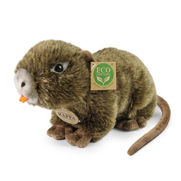 Peluche - RAPPA - Rappa Ragondin - Aspect réaliste - 27 cm - Rembourrage PET recyclé