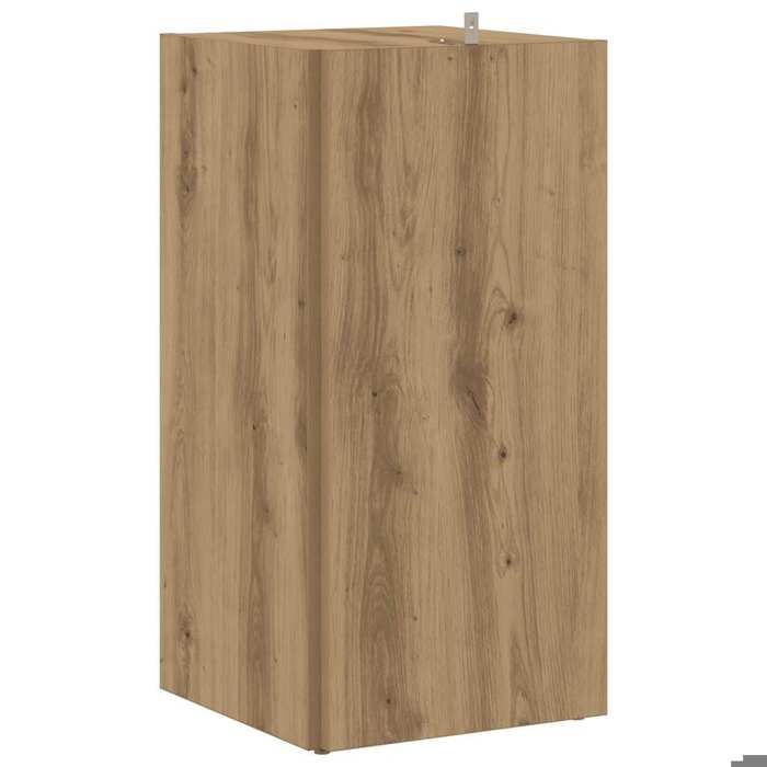 Armoire dangle chêne artisanal 33x33x67 cm bois dingénierie_2 ans garantie_48340